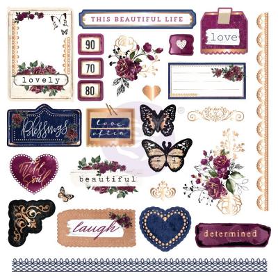 Prima Marketing Darcelle - Cardstock Ephemera